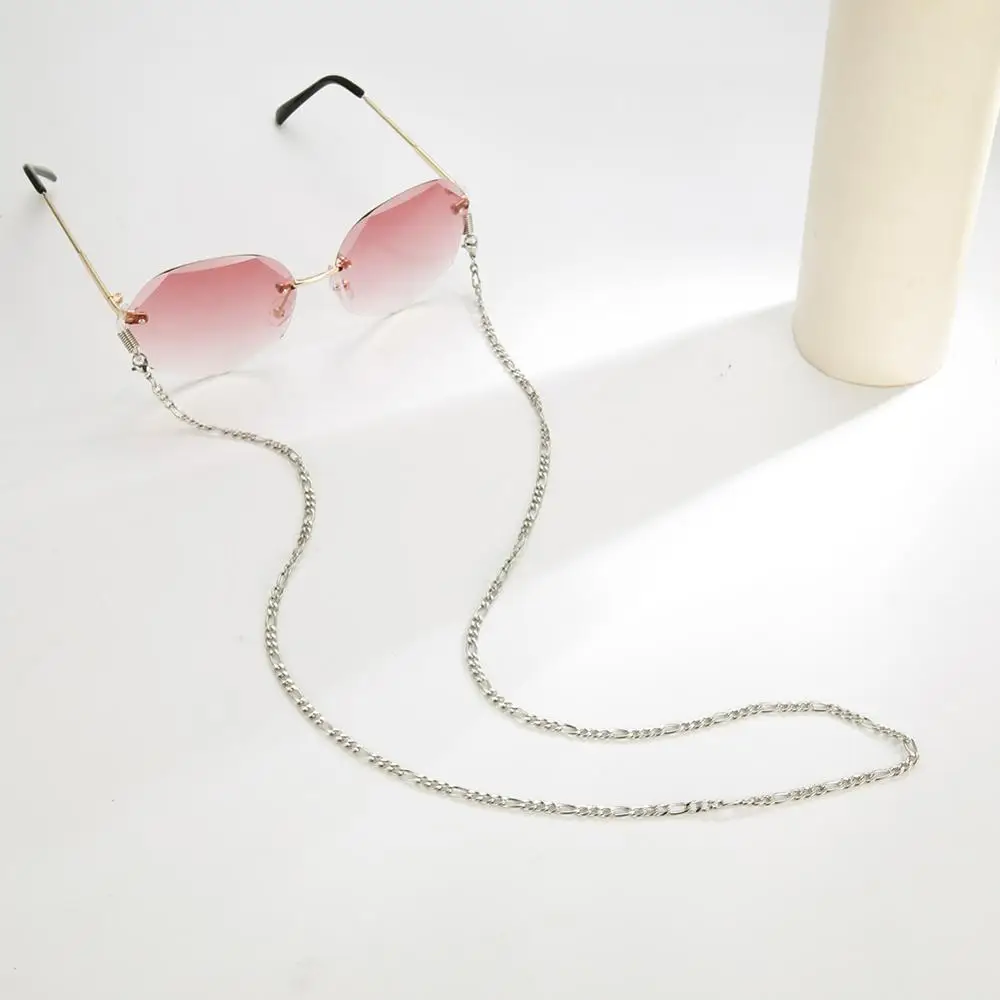 Skyrim Figaro Chain for Glasses Lanyard Stainless Steel Gold Color Sunglasses Chains Eyewear Cord Eyeglass Strap Women Men | Аксессуары