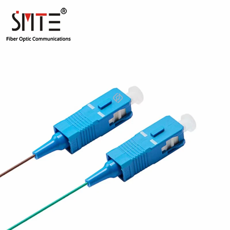 Pigtail de Fibra Metros de Cabo Jumper de Fibra Smte Núcleo Óptica - Apc sc fc st lc Patch Cord 0.9 Milímetros 1 Simplex Odf Ftth 12 Upc 7 UPC APC SC FC ST LC Patch