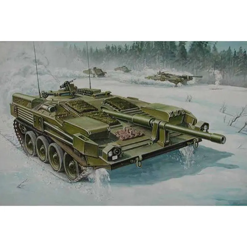 Комплект моделей Trumpeter 00309 1/35 Sweden Strv 103B MBT - Scale | Игрушки и хобби
