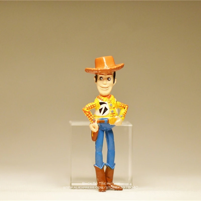 

Disney Toy Story 4 Woody Q Version 6cm PVC Action Figures mini Dolls Kids Toys model for Children gift