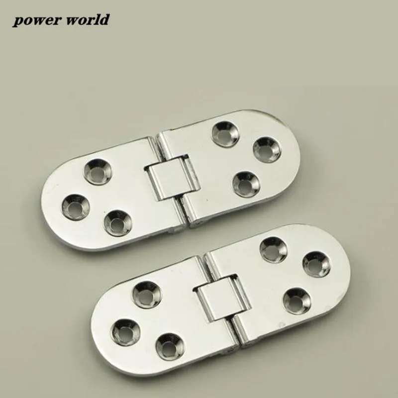 2 шт./лот овальные аксессуары для стола поворотные петли скрытые сборка мебели