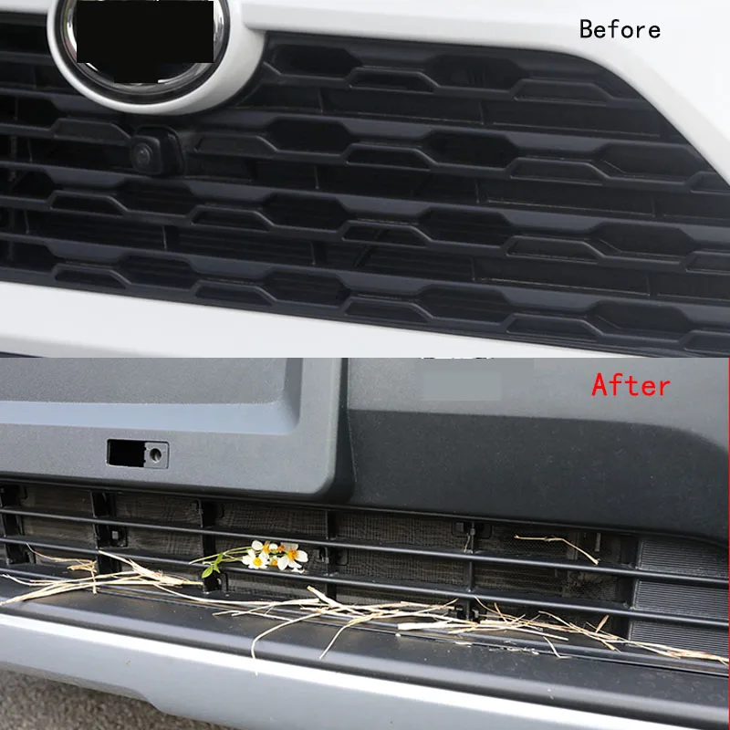 Передний бампер решетка радиатора протектор сетка крышка украшение для Toyota RAV4