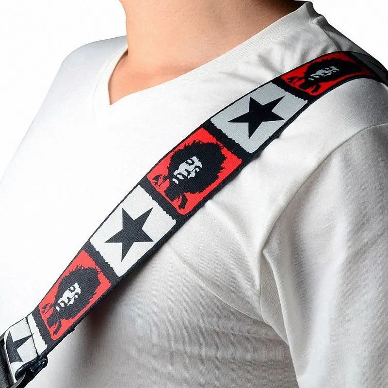 Ремешок для электрогитары с зеленым рисунком питона ремешок басов