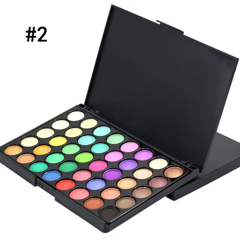 Face Cosmetics Makeup Natural Matte Eyeshadow Pallete Brighten Shimmer Eye Shadow Palette MakeUp Tool 40 Colors/Set Dropshipping |