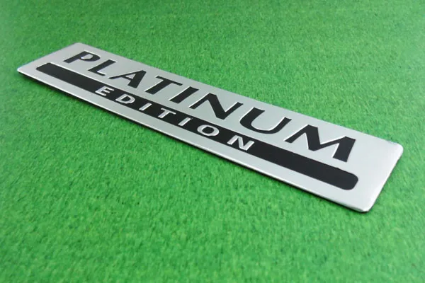 Алюминиевая серия PLATINUM для специальной лимитированной эмблемы Pathfinder стикер