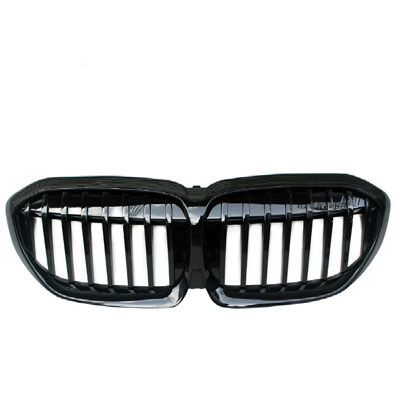 

Single Line Bright Black Front Air Intake Grille For 2019 BMW 3 Series refitting grille G20 G28