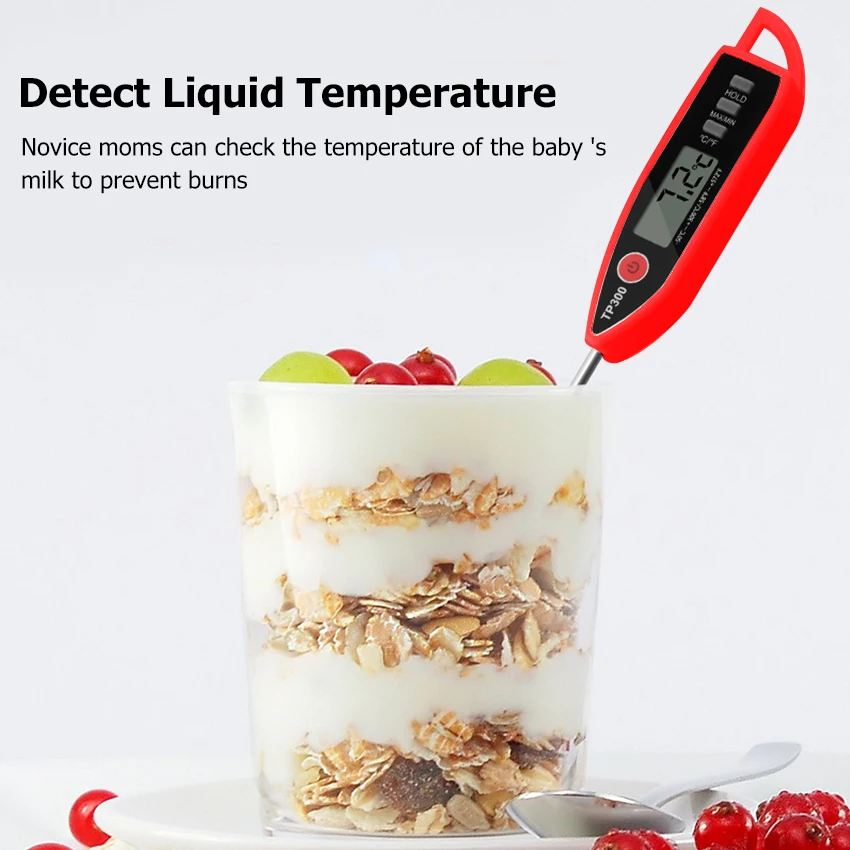 Цифровой пищевой термометр MEMDOO для мяса барбекю инструмент измерения