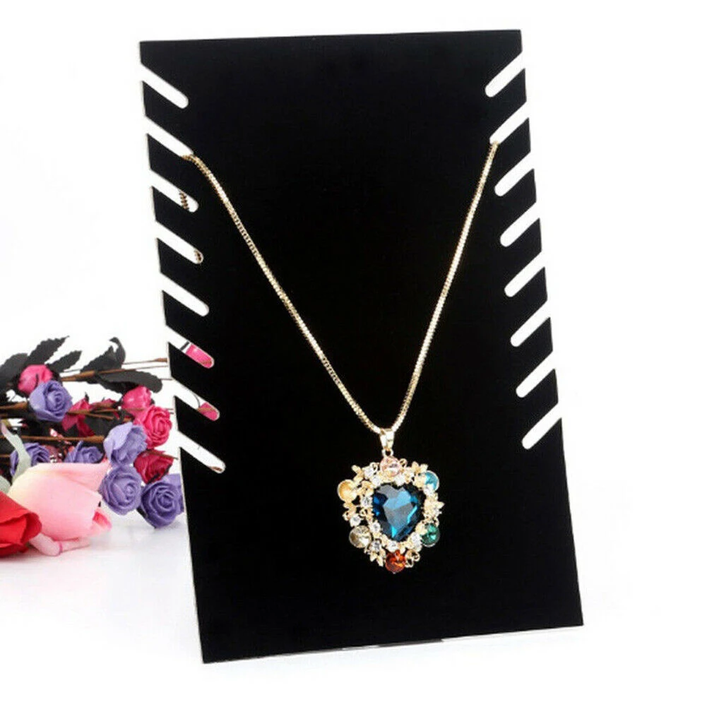 Ювелирные изделия Полка Ожерелье браслет мода Флокирование доска домашний