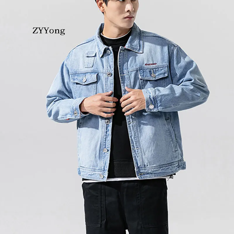 Новинка весны 2020 японские куртки без теней большие размеры дикая джинсовая