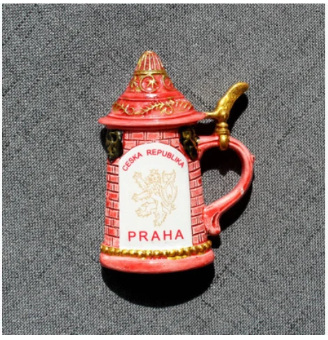 Магнитный сувенир на холодильник 3d из смолы США Египет Германия Бремен Моцарт