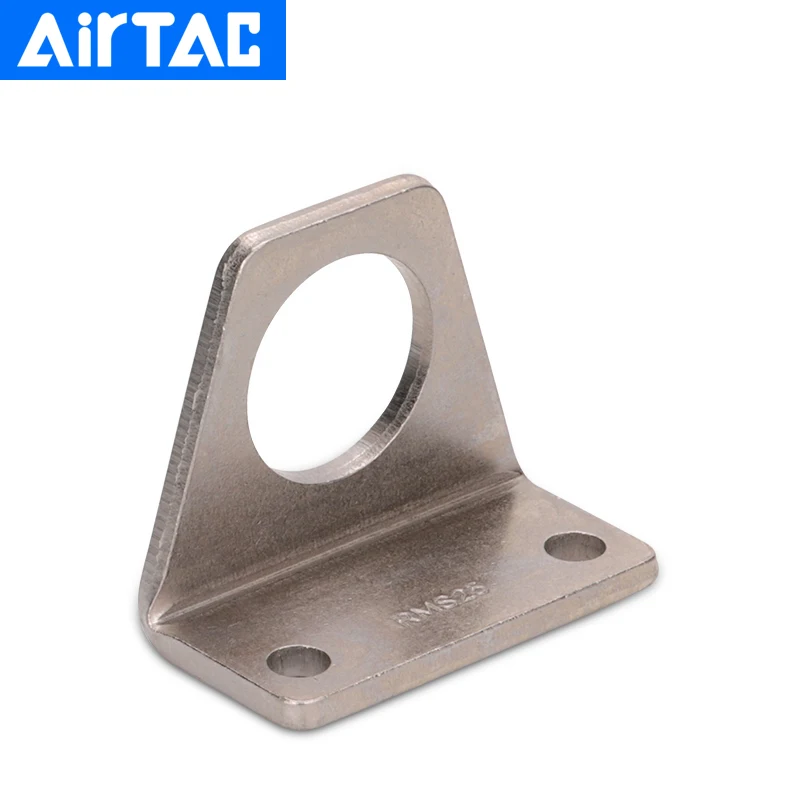 

AirTac Pneumatic Without Rod Cylinder LB Bracket MAL Standard Air Cylinder Foot Bracket F-RMS10LB F-RMS16LB F-RMS20LB Bracket