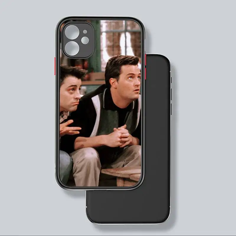 

Friends TV Show Characters Phone Case For iphone 12 11 8 7 plus mini x xs xr pro max matte transparent cover