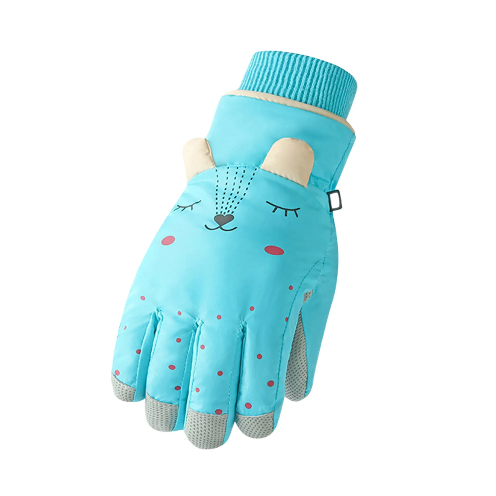 

Girls Boys Waterproof Warm Gloves Winter Professional Ski Gloves Snow Kids Windproof Skiing Snowboard Gloves Riding Gloves