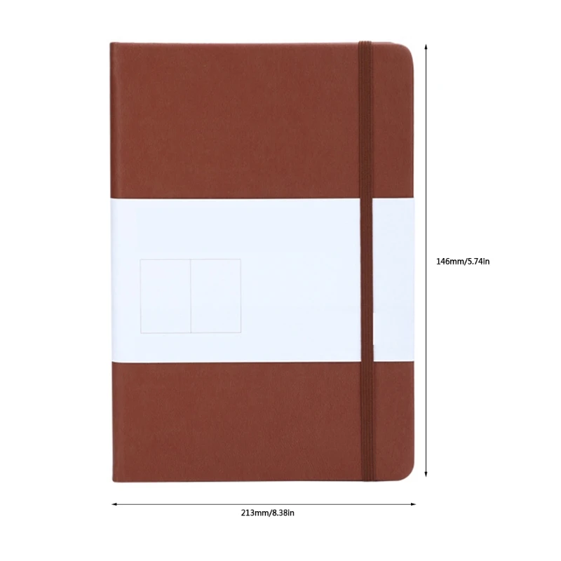 

Hardcover Writing Journal A5 DottedNotebook Notepad Diary 192 Pages for students