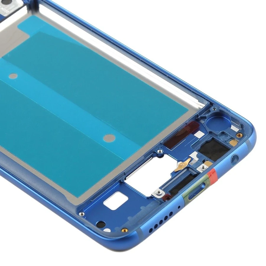 original front frame for 5 84 huawei honor 10 front frame middle frame bezel housing with power side buttons free global shipping