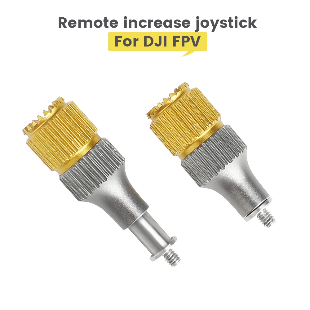 

Adjustable Telescopic Joystick for DJI FPV Combo Convenient Aircraft Light Weight Two-Color Joystick for DJI FPV Accessories