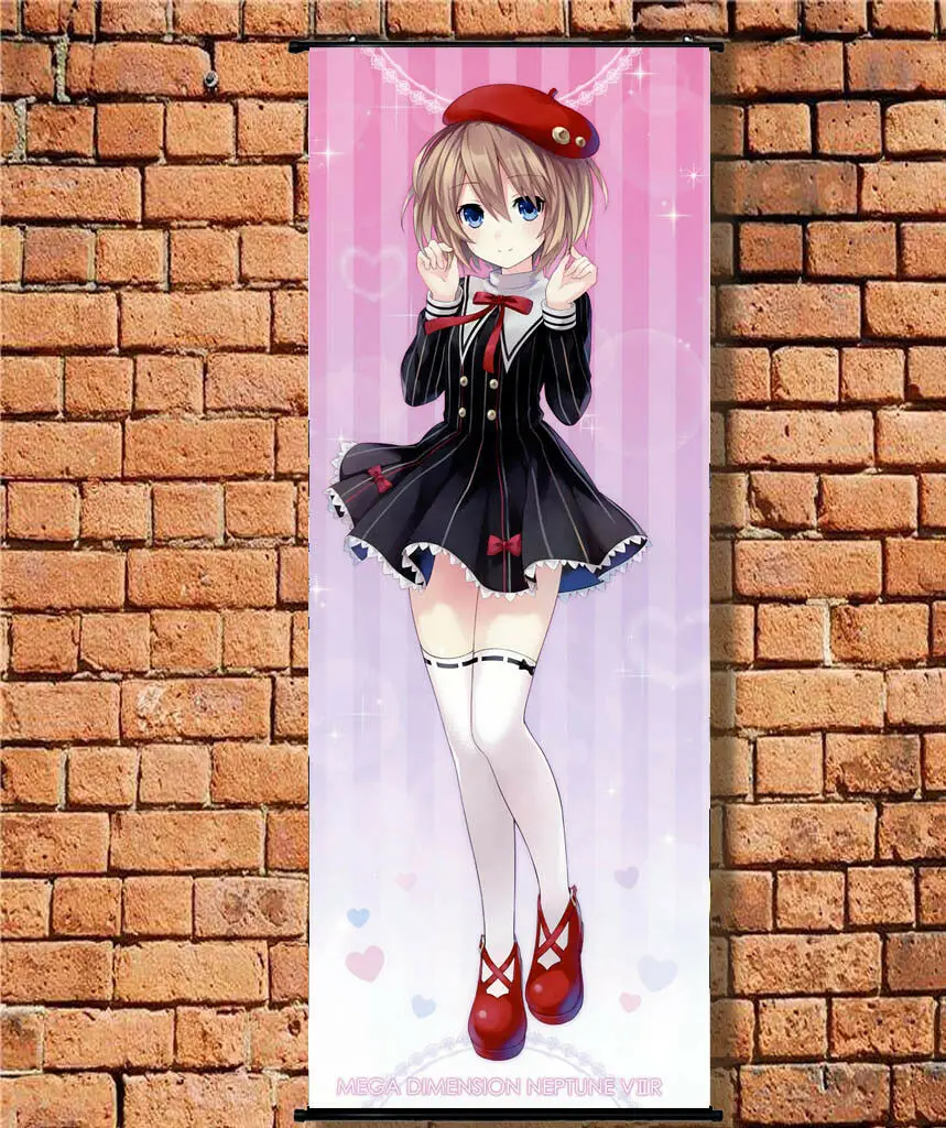 Гиперразмерный нептуния Блан Лови длинный тканевый плакат настенный свиток 105x40