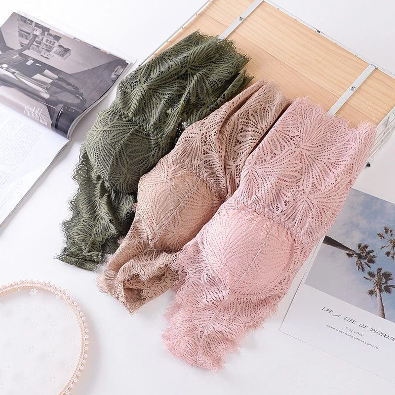 Топ женский кружевной без косточек с V-образным вырезом | Женская одежда