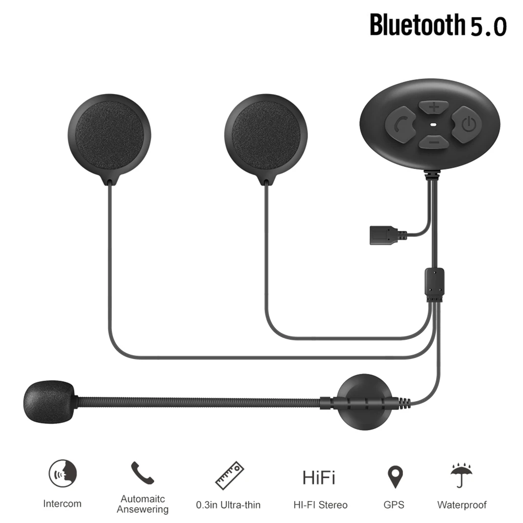 

Bluetooth-гарнитура для мотоцикла, система связи, гарнитура громкой связи