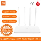 Глобальная версия Xiaomi Mi Router 4A Gigabit Edition 100M 1000M 2,4 GHz 5GHz WiFi ROM 16MB DDR3 64MB 128MB 4 антенны управление приложением