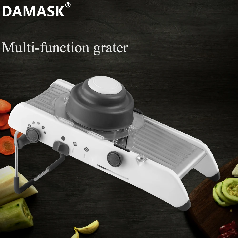 Дамасская ручная многофункциональная овощерезка слайсер для овощей терка