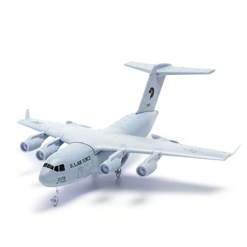 C17 транспорт 373 мм размах крыльев Epp Diy Rc Самолет Rtf|Радиоуправляемые самолеты| |