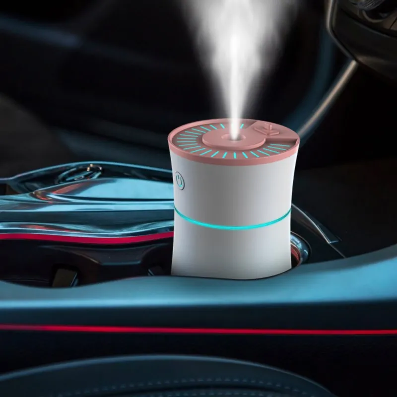 

300 мл с креплением на пояс с мини-автомобиль творческий USB увлажнитель Офис Воздухоочистители фоггер создатель тумана увлажнитель воздуха с...