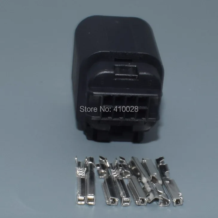 

shhworldsea 8 Hole 1411001-1 Automotive Air Flow Meter Plug Waterproof Sealed Connector Car Harness Socket