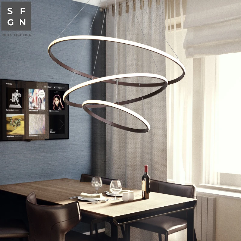 Современный Люстра светильник ing led люстры потолочный s скандинавский постмодерн