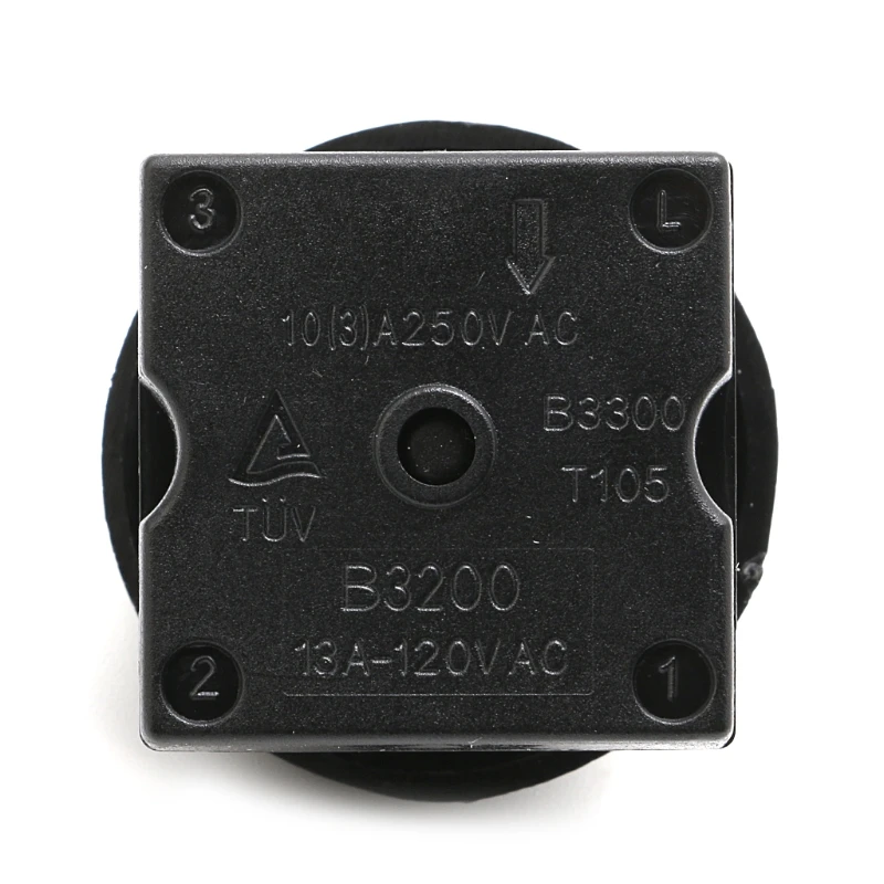 

4-Position 3-Speed Fan Selector Rotary Switch Governor with Knob 13AMP 120V-250V