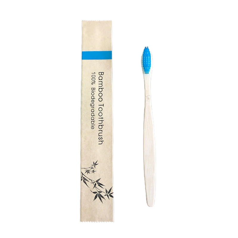 Bamboo Resuable Toothbrushes Portable Adult Wooden Soft Tooth Brush for Home Travel Hotel use Eco friendly toothbrush TXTB1 | Красота и