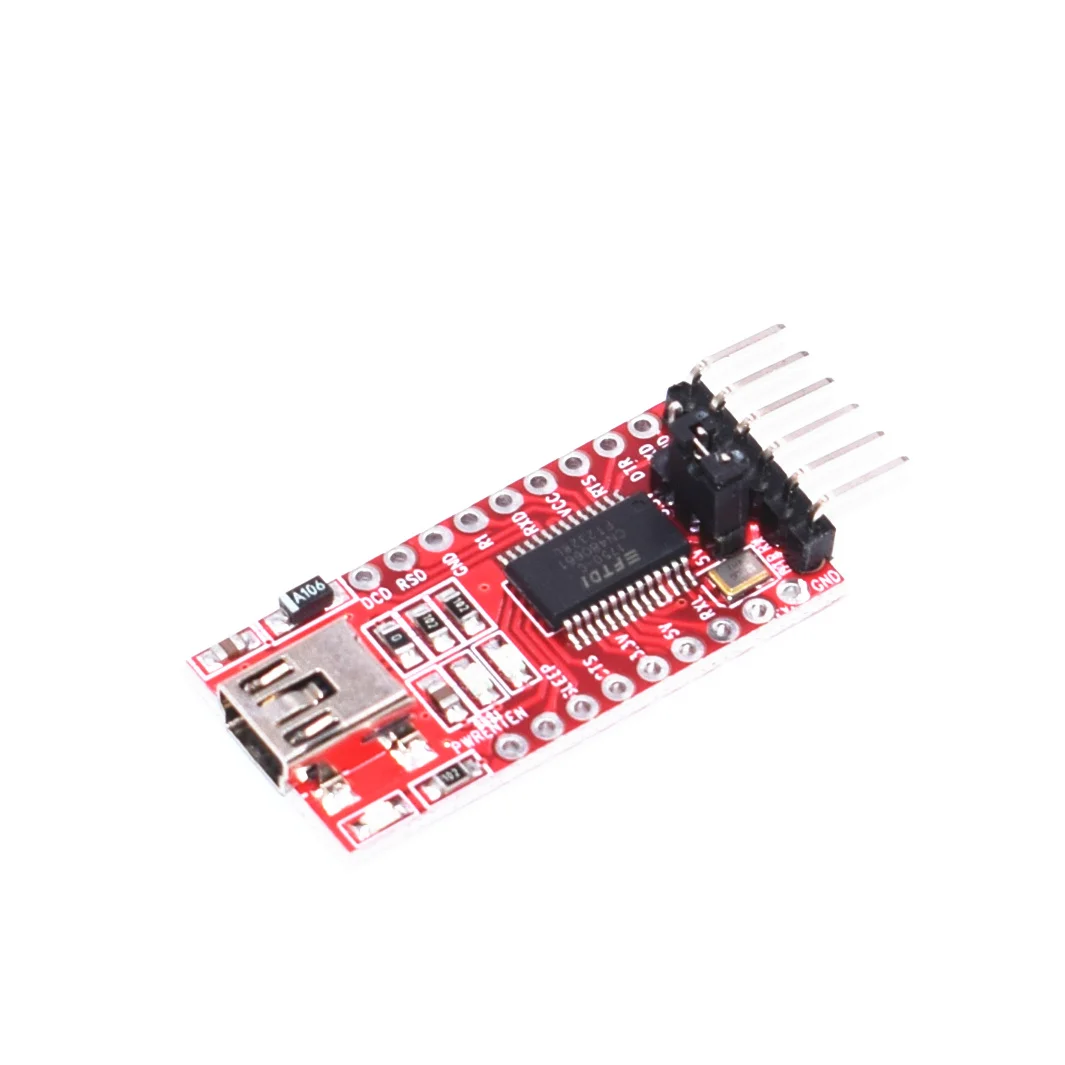 1 шт./лот FT232RL FT232 USB к TTL 5V 3 V кабель для скачивания в модуль последовательного