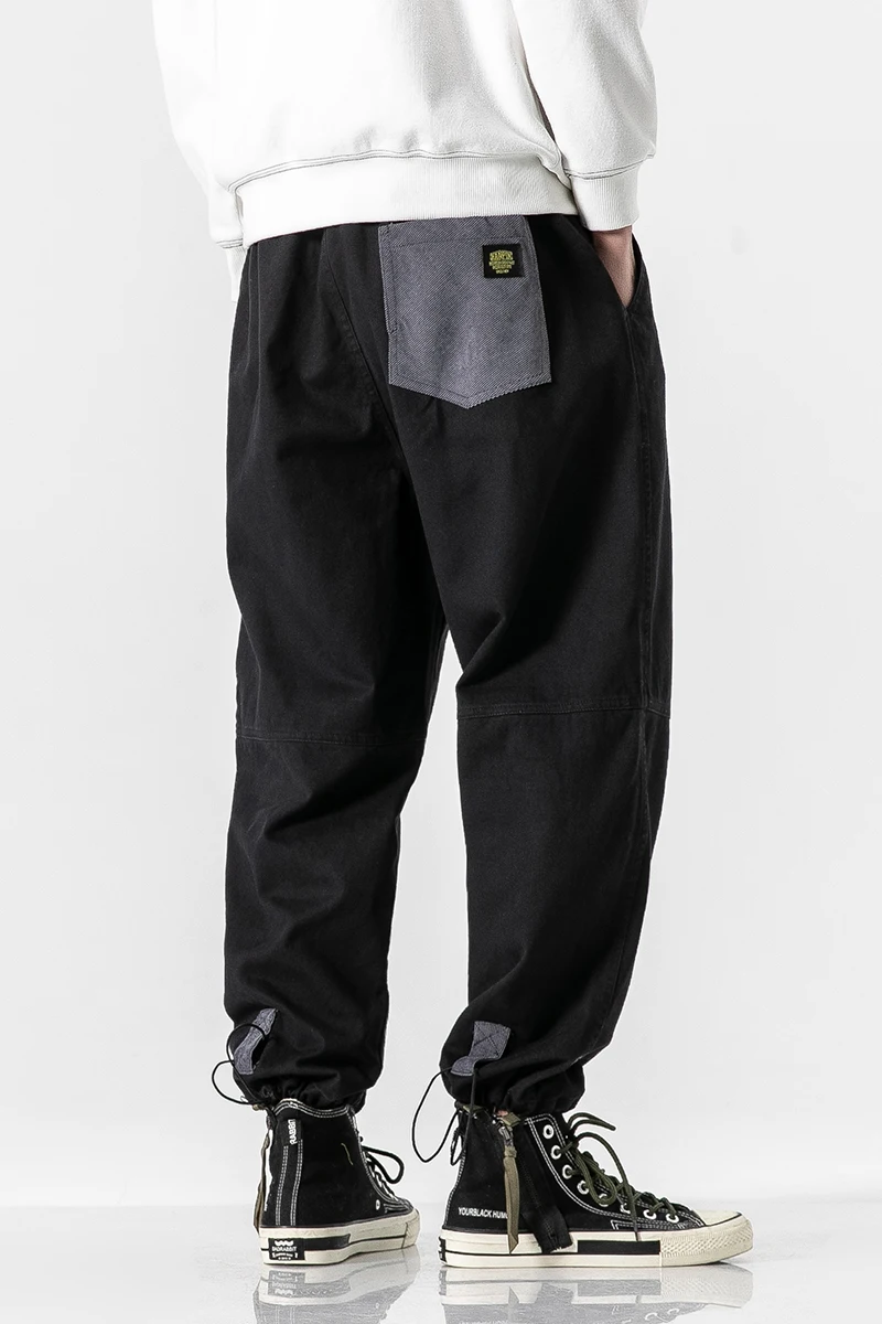 

2020 New Pant Men Cargo Pants Baggy Trousers Fashion Fitted Bottoms Streetwear HipHop Pocket Harem Pants