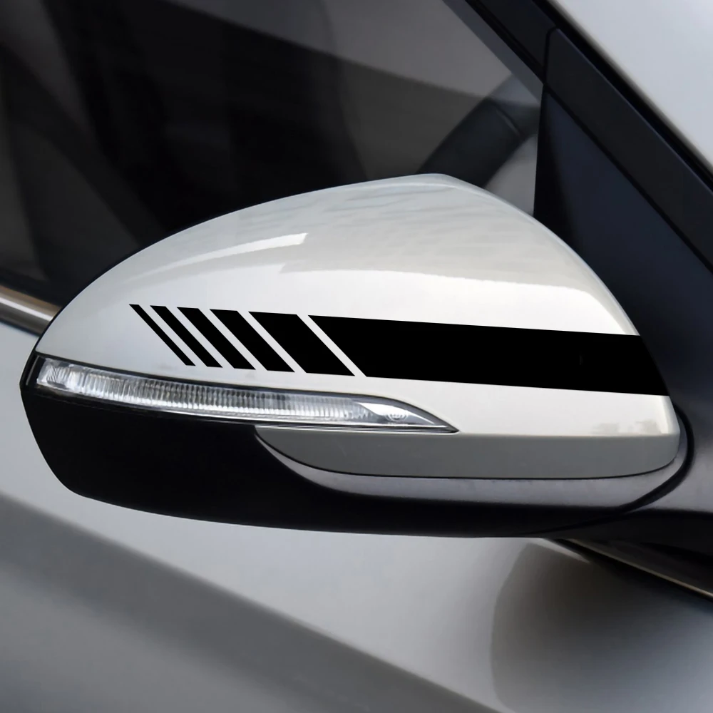 Декоративная наклейка на зеркало заднего вида для Hyundai Santa Fe Sonata Solaris Azera Creta I30 Ix25
