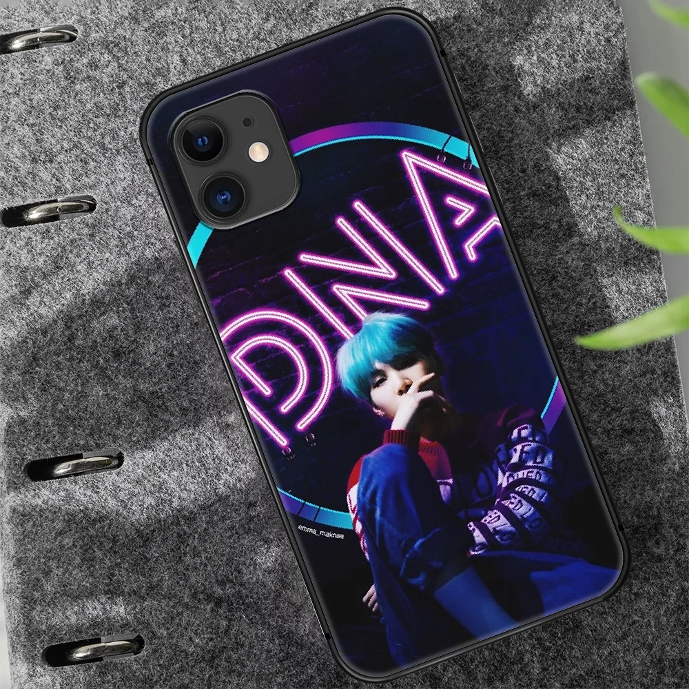 

Bangtan Boys SUGA Phone Case Cover Hull For iphone 5 5s se 2020 6 6s 7 8 12 mini plus X XS XR 11 PRO MAX black Bumper Pretty