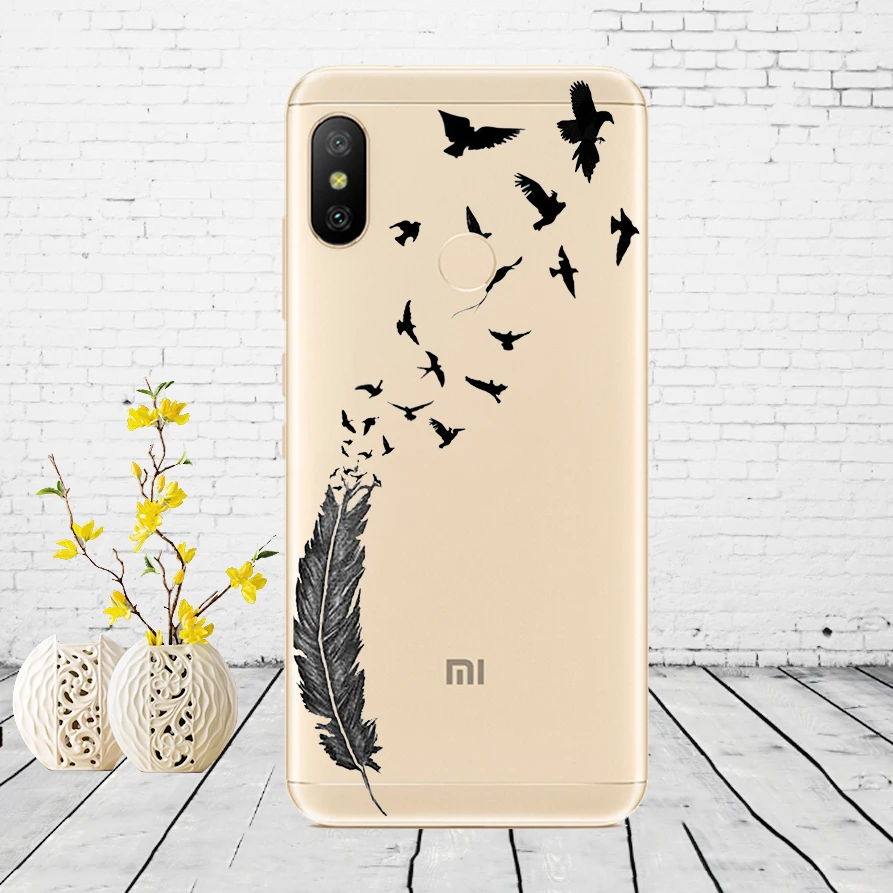 H12 Силиконовый чехол для Xiaomi mi A2 LITE, чехол с полной защитой, мягкая задняя крышка из ТПУ, чехол для телефона s для Xio mi A2 LITE, бампер - Цвет: H12
