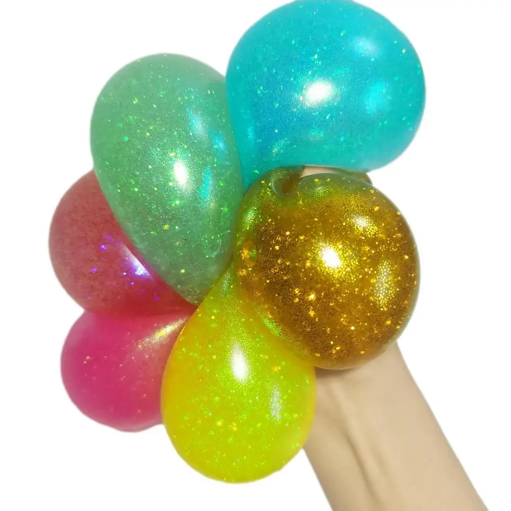 

1PC Hinder Stress Balls Sensory Stress Anxiety Relief Squeeze Ball For Kids Adults Soft Stretchy Toys Games For Autism Calming