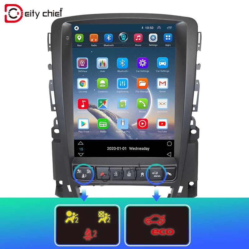 Автомобильный мультимедийный плеер для opel astra j android 2009 2014 GPS навигатор Tesla stylescreen