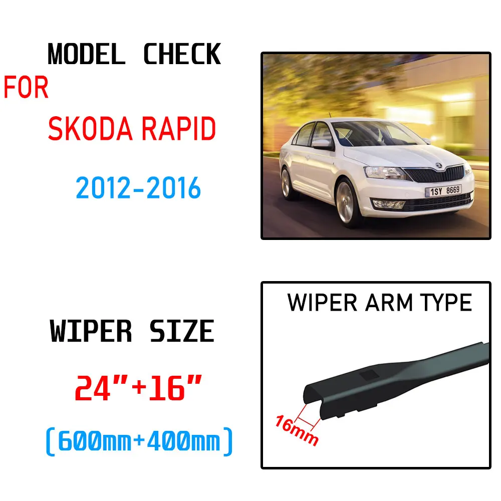 Для Skoda Rapid 2012 2013 2014 2015 2016 аксессуары на лобовое стекло автомобиля