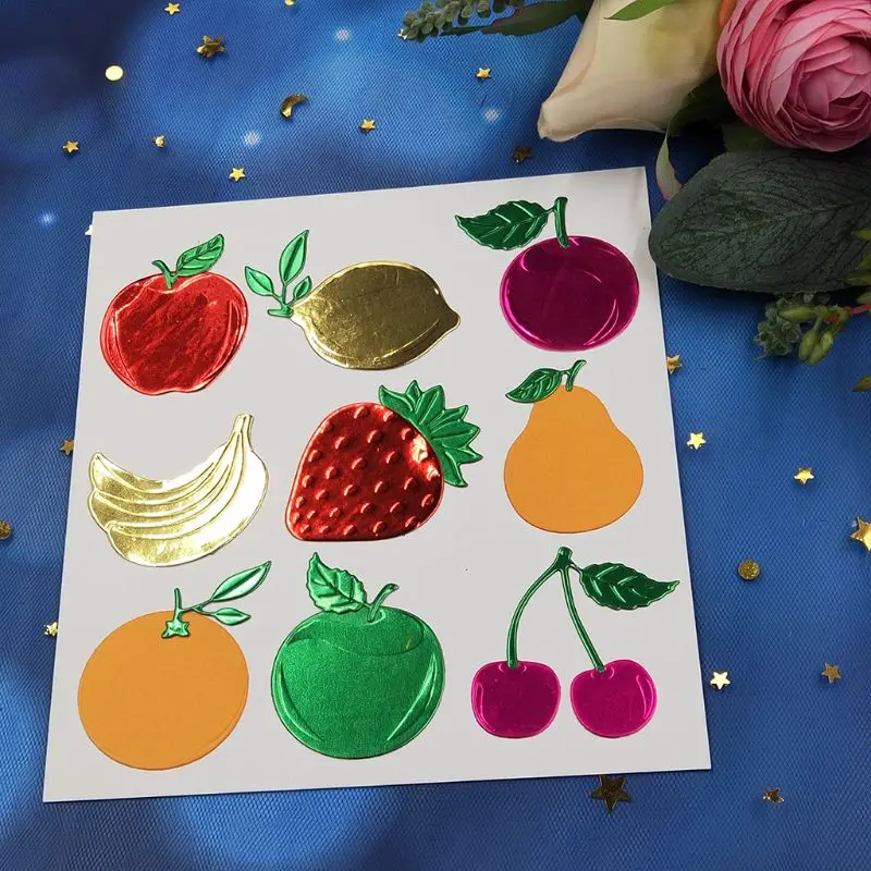 

2021 New Fruits Metal Cutting Dies Stencil Scrapbooking DIY Album Stamp Paper Card Embossing Decor Craft