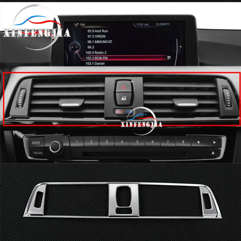 

Хромированная Внутренняя крышка среднего отверстия воздуха для BMW 3 4 3GT Series F30 F36 13-18