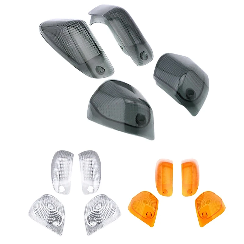 

Motorcycle Turn Signal Lamp Cover Indicator Light Cover for KAWASAKI ZZR400 1993-2006 ZZR600 1993-2008