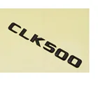 Матовый черный ABS Автомобильный багажник задние цифры буквы значок эмблема наклейка для Mercedes Benz CLK Class CLK500