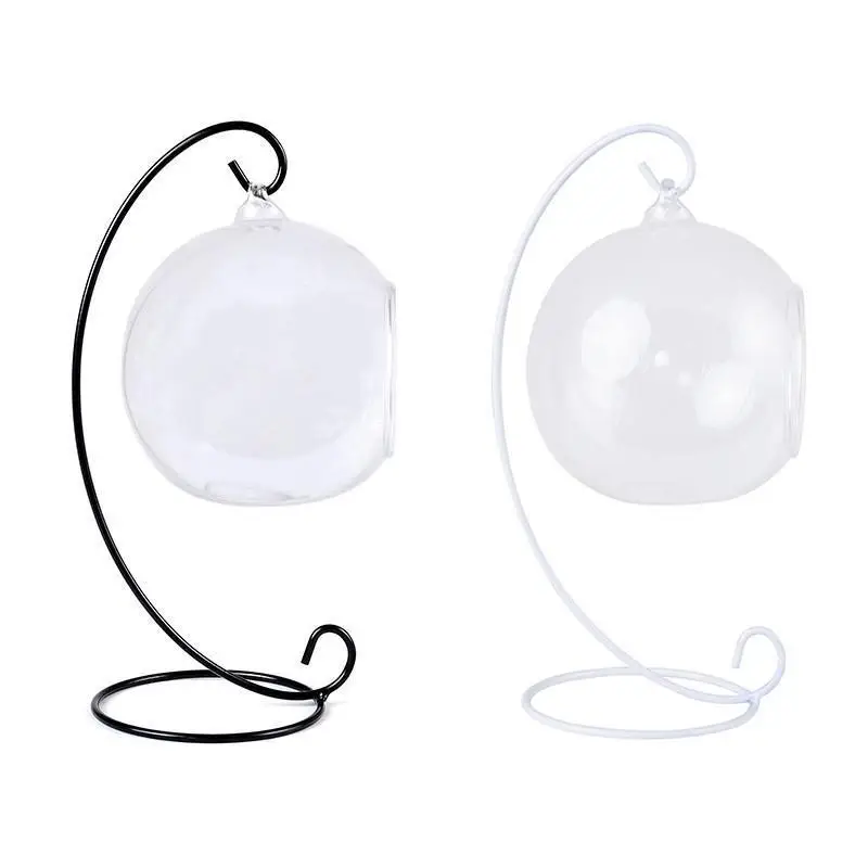 売る スパイラル底装飾表示スタンド鉄ぶら下げラックホルダー植物クリスマスオーナメントため燭台家の結婚式の装飾