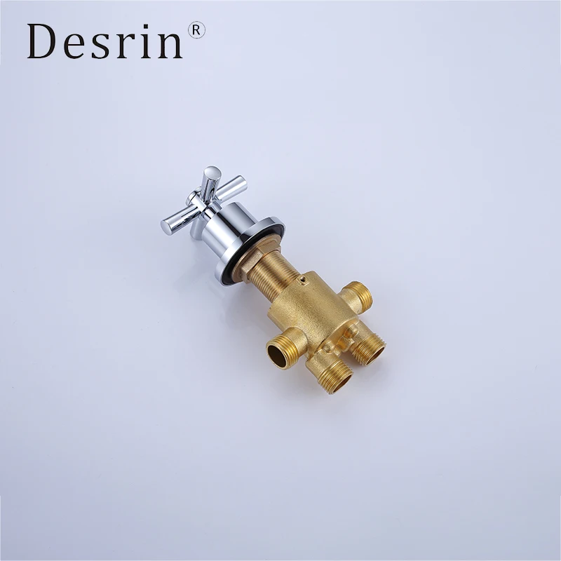 Латунный Смеситель для ванной с 5 отверстиями горячей и холодной воды|Смесители