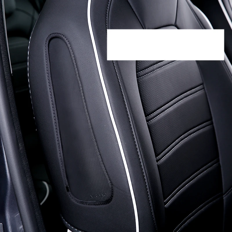 Lsrtw2017 волокна кожаные автомобильные подушки для сиденья чехлы на smart fortwo 2014 2015 2016