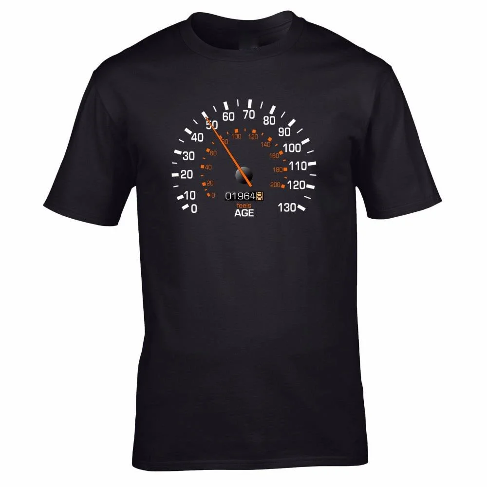 

Funny Feels Age Meter 1964 Birthday Gift T-Shirt. Summer Cotton Short Sleeve O-Neck Mens T Shirt New S-3XL