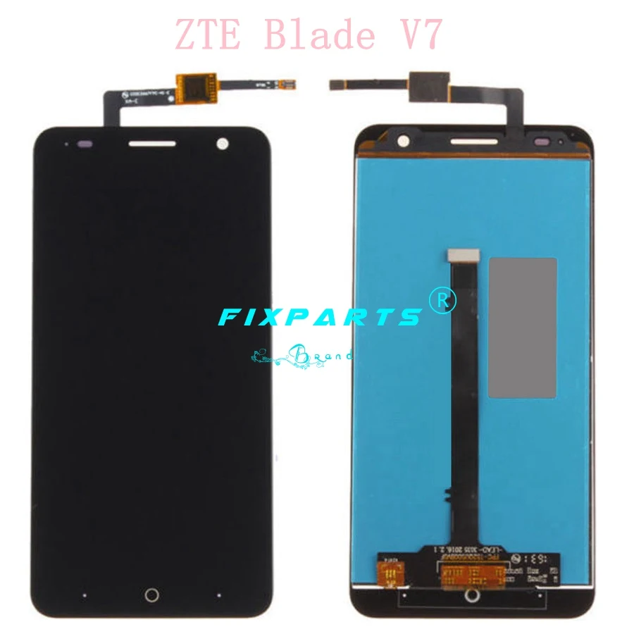 100% Оригинальный ЖК 5 0 &quotZTE Blade V7 Lite LCD ZTE дисплей кодирующий преобразователь
