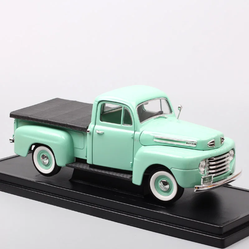 Большой автомобиль винтажный 1948 пикап Ford F1 1:18 Модель металлические игрушки
