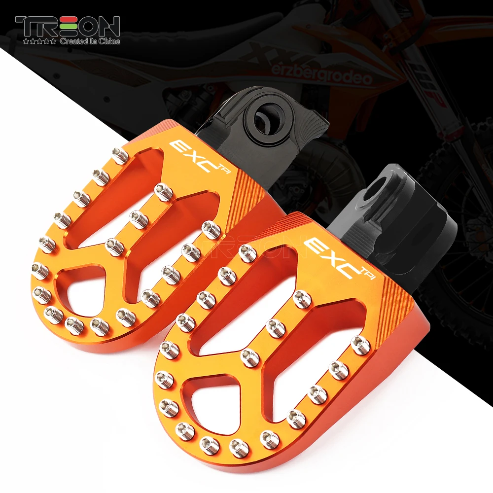 Подножки для мотоциклов с ЧПУ подножки педалей KTM EXC 1998 - 2013 2014 2015 2016 аксессуары |
